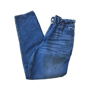 Hollister Ultra High Rise Paper Bag / Mom Jeans 9R 29x27